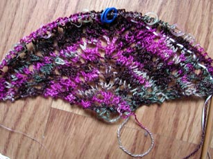 Shaped triangle try number 2 at row 27.