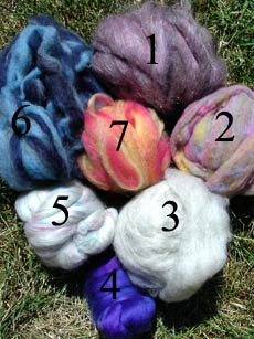 A closer look at the fiber samples Snow gave me.