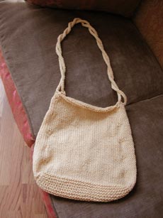Sophie Bag in the pre-fulled state.