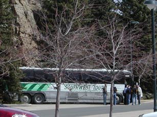 Tour bus from my home town!