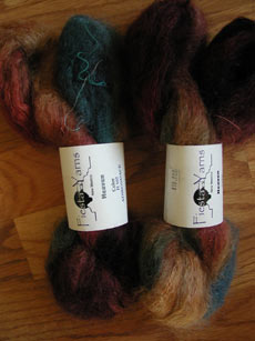 Fiesta Yarn's Heaven bought at Woolen Treasures in Loveland.