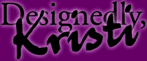 Return to the Designedly, Kristi home page.