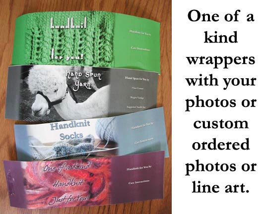 One of a Kind Fiber Art Wrappers