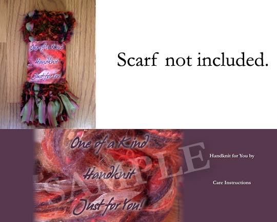 Fun Fibery Wrappers - Customizable or As Shown